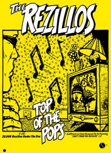 Plakát, Obraz - Rezillos - Top Of The Pops, (59.4 x 84 cm)