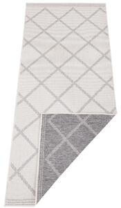 Kusový koberec Twin Supreme 103760 Grey/Cream 80x350 cm