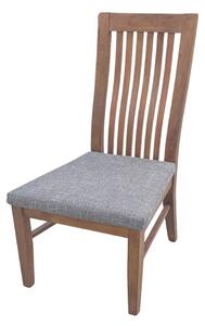 Jídelní židle Laura, látka SH21 (ořech)