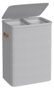 Songmics Koš na prádlo Daisy Grey 2x85l