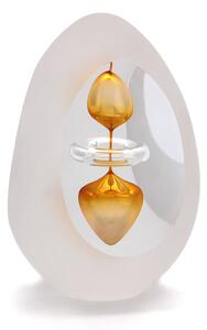 Artcristal Bohemia Broušené těžítko trojbrus - dekor 08 Barva: Zlatý topaz, Výška: 7 cm