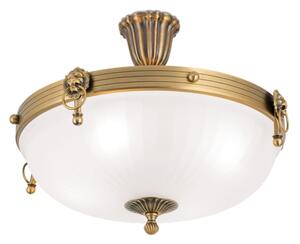 Orion DL 7-523/43 - Přisazený lustr ROCCA 4xE27/60W/230V pr. 43 cm bronz/bílá