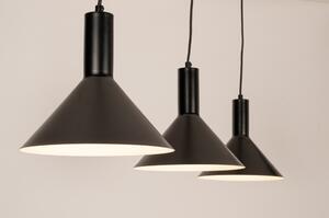 Závěsné svítidlo nad stůl černé Corsica Black (LMD)