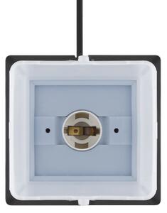 Brilagi - Venkovní lampa se 2 zásuvkami SCHUKO 1xE14/15W/230V IP44 černá