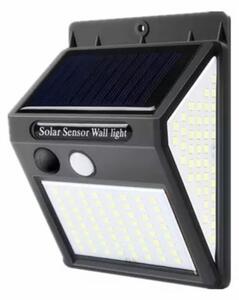 HJ Solární nástěnné světlo s čidlem pohybu, 100 LED