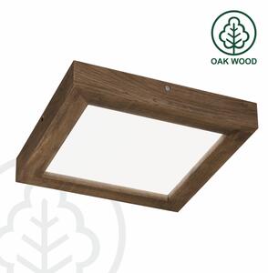 Brilagi-LED Stmívatelné svítidlo WOODY FRAME LED/24W/230V dub 30x30 cm IP44 + DO