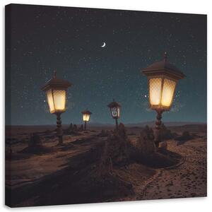 Obraz na plátně Temná poušť - Zehem Chong Rozměry: 30 x 30 cm