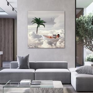 Obraz na plátně Koupání v oblacích - Zehem Chong Rozměry: 30 x 30 cm
