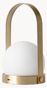 Malá přenosná stolní lampa Carrie, stmívatelná