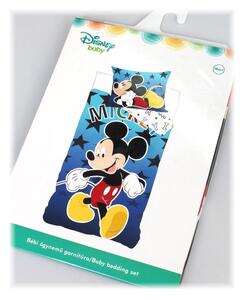 Bavlněné povlečení do dětské postýlky Mickey Mouse - Disney - 90 x 140 cm + 40 x 55 cm | Certifikát Oeko Tex Standard 100