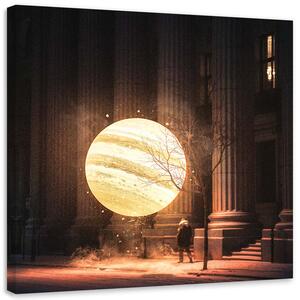 Obraz na plátně Pád planety - Zehem Chong Rozměry: 30 x 30 cm