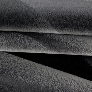 Kusový koberec Miami 6590 black 80x150 cm