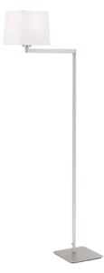 Orion Stl 12-1187/1 - Stojací lampa CARLTON 1xE27/40W/230V bílá/matný chrom