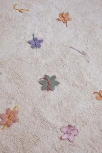 Hrací koberec Flora béžový