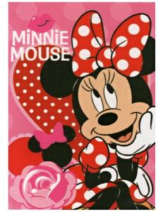 Dětská / dívčí flísová deka Minnie Mouse - Disney - 100 x 140 cm