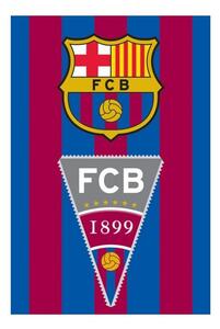 Fotbalový bavlněný ručník FC Barcelona - motiv FCB 1899 - 100% bavlna - 40 x 60 cm