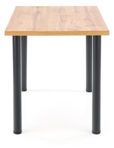 Jídelní stůl Modex 2 Maxi, dub wotan / černá