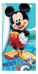 Plážová osuška Mickey Mouse na pláži - licence Disney - 100% bavlna, froté - 70 x 140 cm