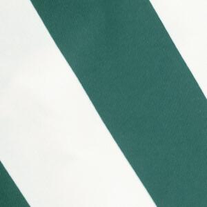 Aga 2x Dřevěné skládací lehátko Zelené s pásy