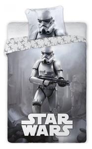 Bavlněné ložní povlečení Star Wars - Hvězdné války - motiv Stormtrooper - 100% bavlna - 70 x 90 cm + 140 x 200 cm