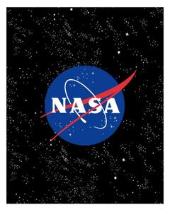 Fleecová deka NASA - motiv Černý vesmír - Nano Coral 220 gr./m2 - 120 x 150 cm