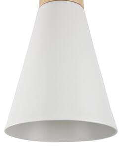 Maytoni P359-PL-140-W-Lustr na lanku BICONES 1xE27/60W/230V pr. 14cm bílá/béžová