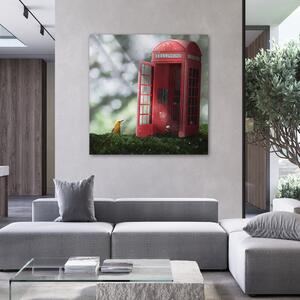 Obraz na plátně Londýnský stánek - Zehem Chong Rozměry: 30 x 30 cm