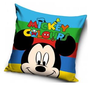 Povlak na polštář Mickey Mouse - Disney - motiv Colours - 40 x 40 cm