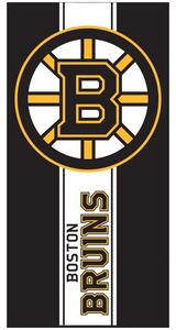Hokejová bavlněná osuška NHL Boston Bruins - série Belt - 100% bavlna - 70 x 140 cm