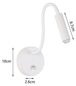 Brilagi - LED Stmívatelná flexibilní nástěnná lampa MAYA 1xG9/4W/230V bílá