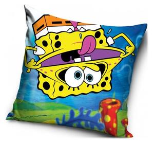Polštář Spongebob vzhůru nohama - 40 x 40 cm