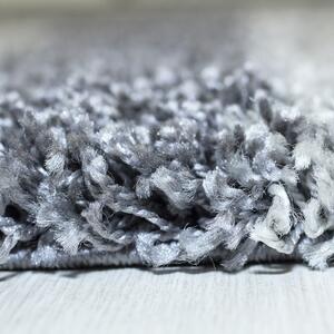 Kusový koberec Gala shaggy 2505 grey 60x110 cm