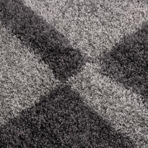 Kusový koberec Gala shaggy 2505 grey 120x170 cm