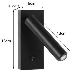 Brilagi - LED Nástěnné bodové svítidlo MAYA 1xG9/7W/230V černá
