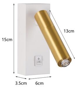 Brilagi - LED Nástěnné bodové svítidlo MAYA 1xG9/7W/230V bílá/zlatá