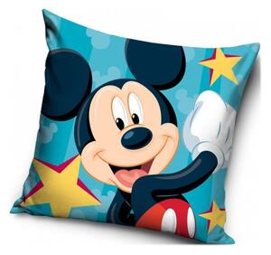 Povlak na polštář Mickey Mouse - motiv Hvězdy - 40 x 40 cm