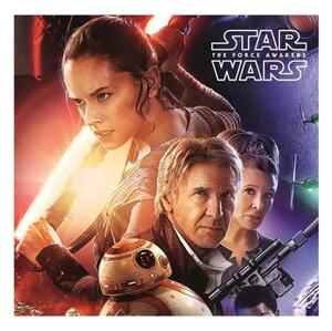 Oboustranný polštář Star Wars - Hvězdné války - motiv The Force Awakens - 40 x 40 cm