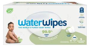 WaterWipes - SADA 9x Vlhčené ubrousky bez obsahu plastů Soapberry 60 ks (540 ks)