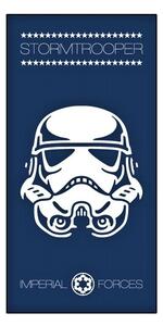 Plážová osuška Star Wars - Hvězdné války - motiv Stormtrooper - 100% bavlna, froté s gramáží 300 gr./m2 - 70 x 140 cm