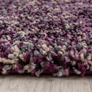 Kusový koberec Enjoy shaggy 4500 lila 160x230 cm