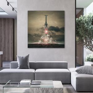 Obraz na plátně Velká stříkačka - Zehem Chong Rozměry: 30 x 30 cm