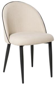 Béžová čalouněná jídelní židle Somcasa Sloane