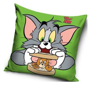 Polštář Tom a Jerry - motiv Sendvič - 40 x 40 cm