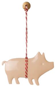 Plechová ozdoba Maileg Pig - Rose MIL663