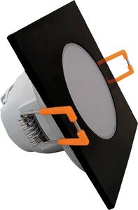 GreenLux LED svítidlo BONO-S 5W vestavné černé hranaté 3000K 8cm GXLL082