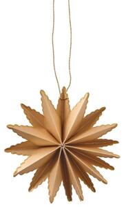 Ib Laursen Papírová ozdoba Golden Snowflake - Craft IBL411