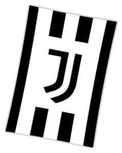 Velká fleecová deka Juventus FC - motiv Black & White - Polar fleece 150 x 200 cm