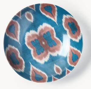 Ručně vyrobená porcelánová servírovací mísa Ikat