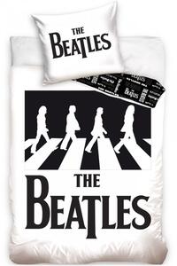 Bavlněné ložní povlečení The Beatles - Abbey Road - 100% bavlna Renforcé - 140 x 200 cm + 70 x 80 cm