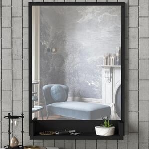 Dekorativní zrcadlo Bimuvo 1 (černá). 1093610